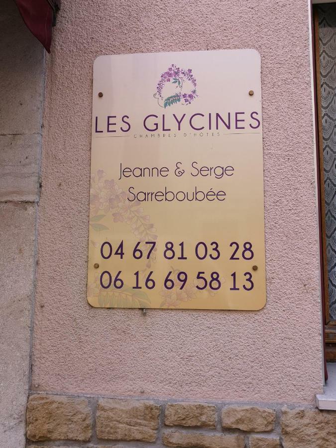 Les Glycines Bed & Breakfast Le Vigan  Exterior foto